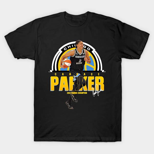 Candace Parker T-Shirt by Juantamad